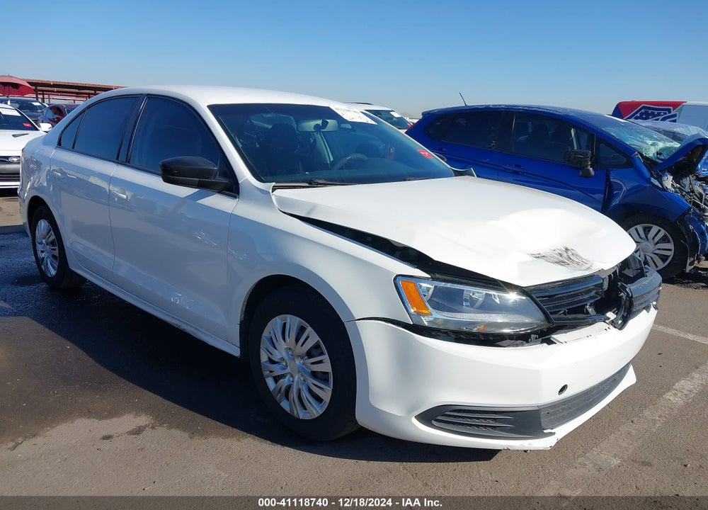 2012 VOLKSWAGEN JETTA 2.0L S VIN: 3VW2K7AJ3CM355391