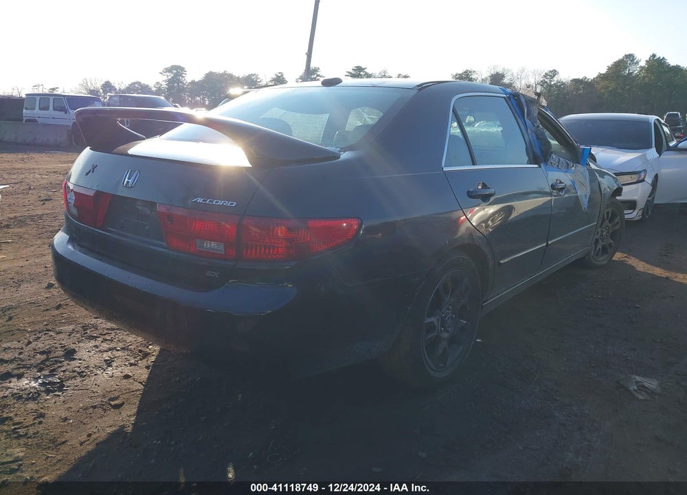 2005 HONDA ACCORD 2.4 EX VIN: 1HGCM56765A041898