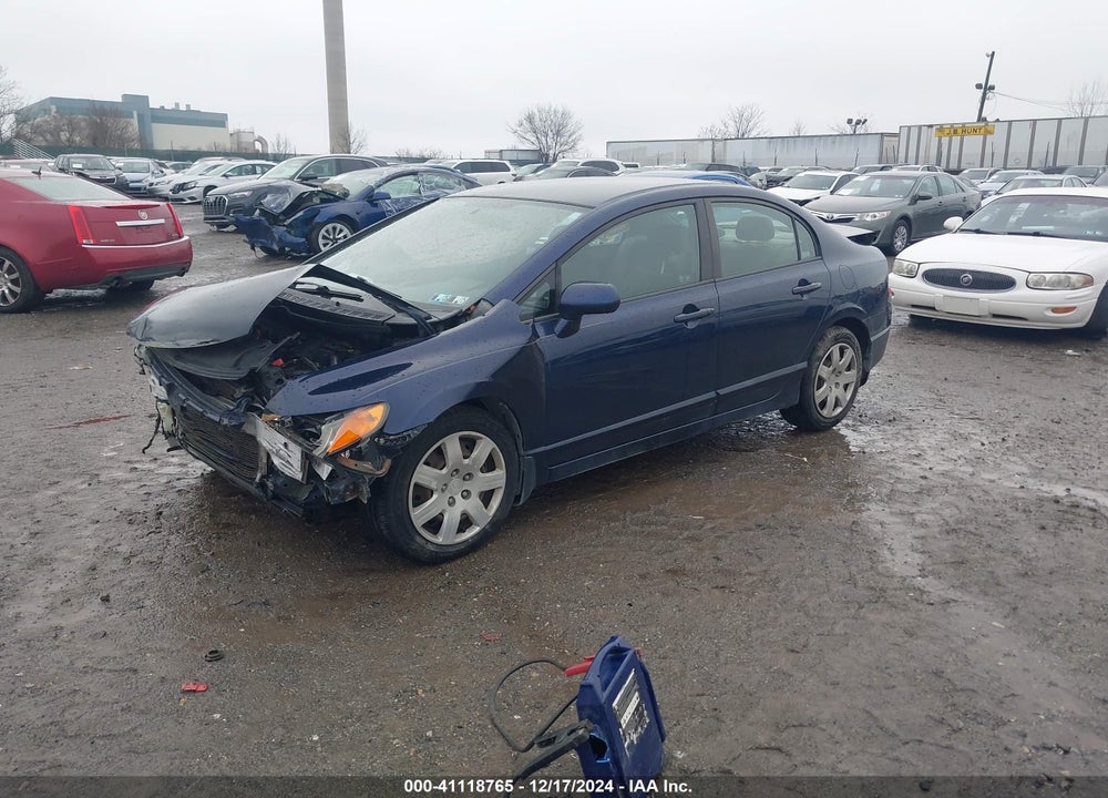 2008 HONDA CIVIC LX VIN: 1HGFA16538L116417