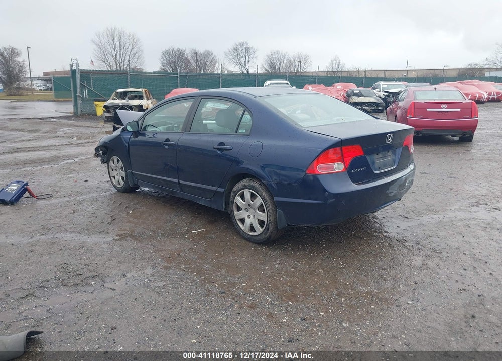 2008 HONDA CIVIC LX VIN: 1HGFA16538L116417
