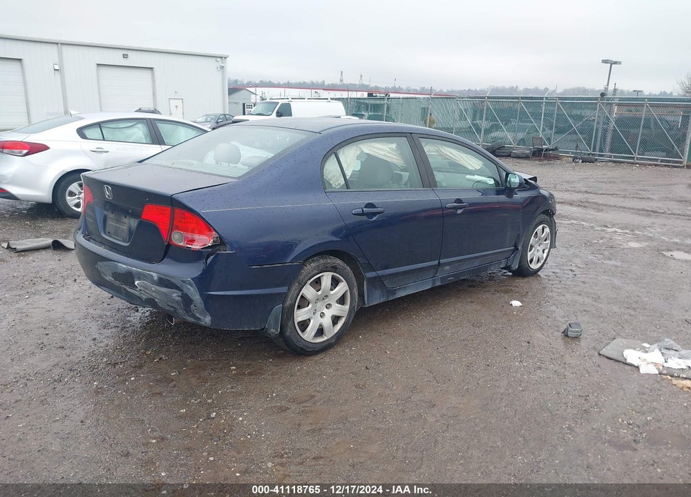 2008 HONDA CIVIC LX VIN: 1HGFA16538L116417