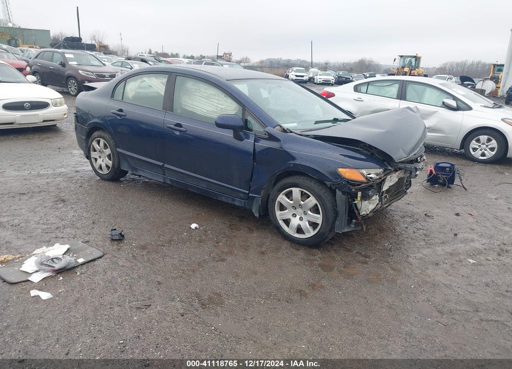 2008 HONDA CIVIC LX VIN: 1HGFA16538L116417