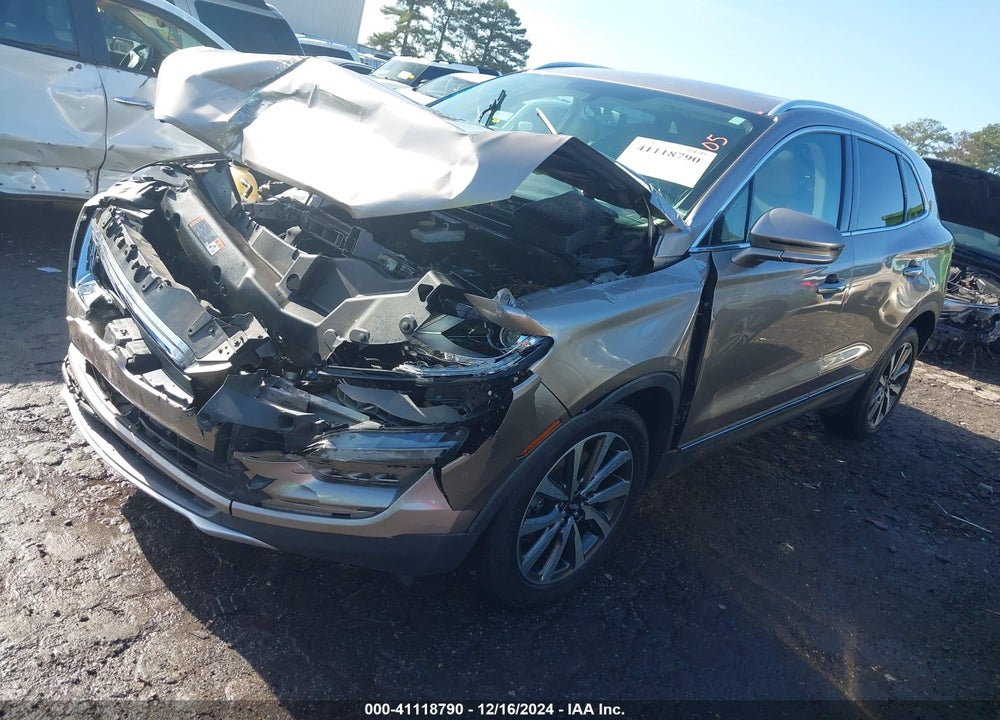 2019 LINCOLN MKC RESERVE VIN: 5LMCJ3C9XKUL03605