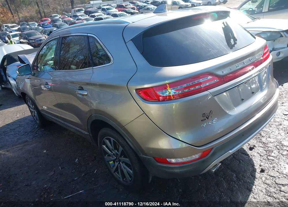 2019 LINCOLN MKC RESERVE VIN: 5LMCJ3C9XKUL03605