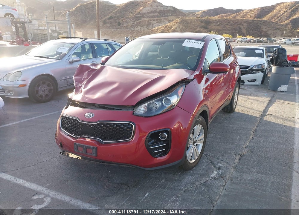 2017 KIA SPORTAGE LX VIN: KNDPMCAC7H7141003