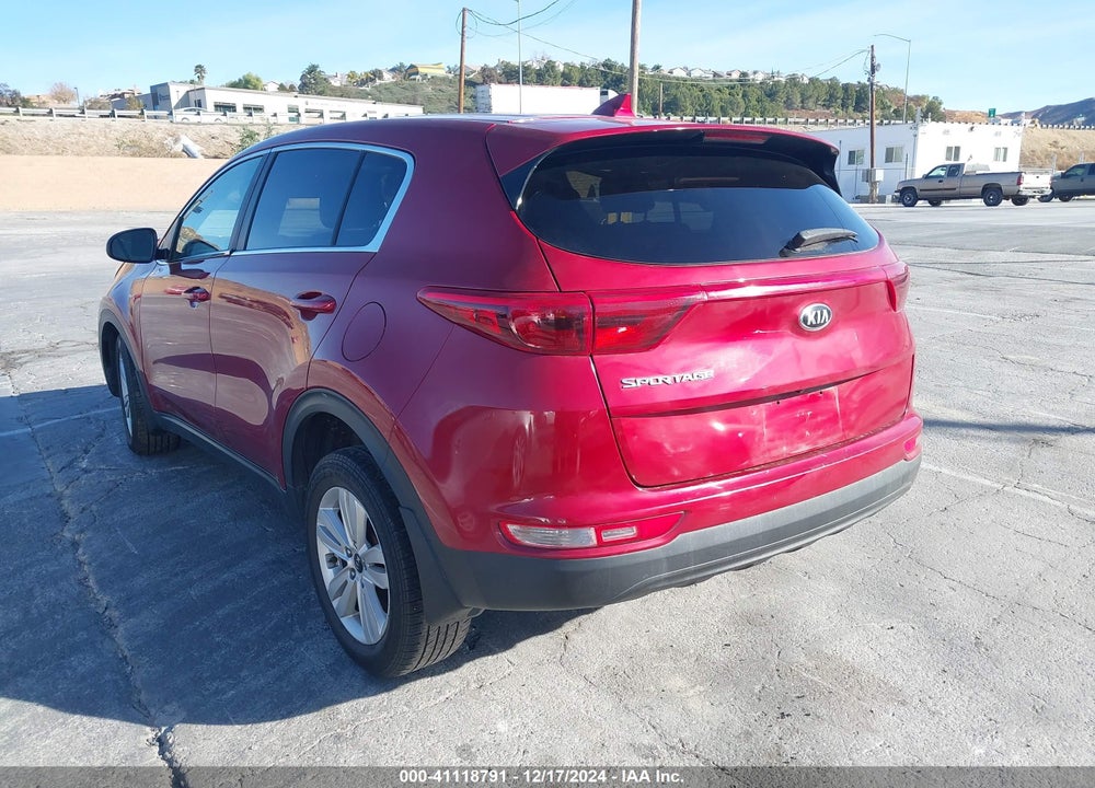 2017 KIA SPORTAGE LX VIN: KNDPMCAC7H7141003