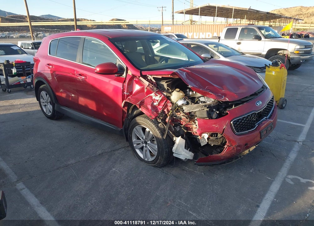 2017 KIA SPORTAGE LX VIN: KNDPMCAC7H7141003