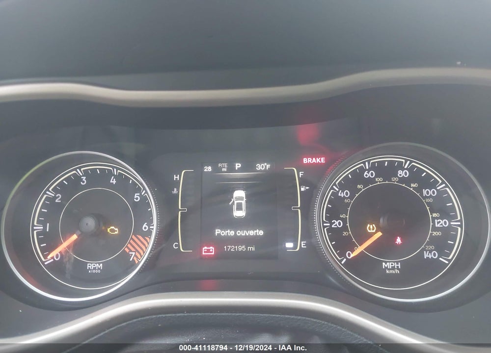 2015 JEEP CHEROKEE LATITUDE VIN: 1C4PJMCB0FW743912