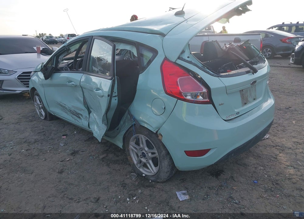 2017 FORD FIESTA SE VIN: 3FADP4EJ3HM126213