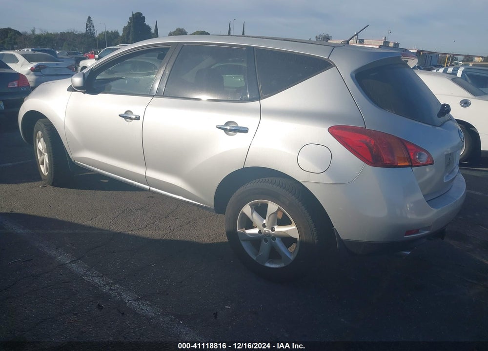 2010 NISSAN MURANO S VIN: JN8AZ1MU4AW017299