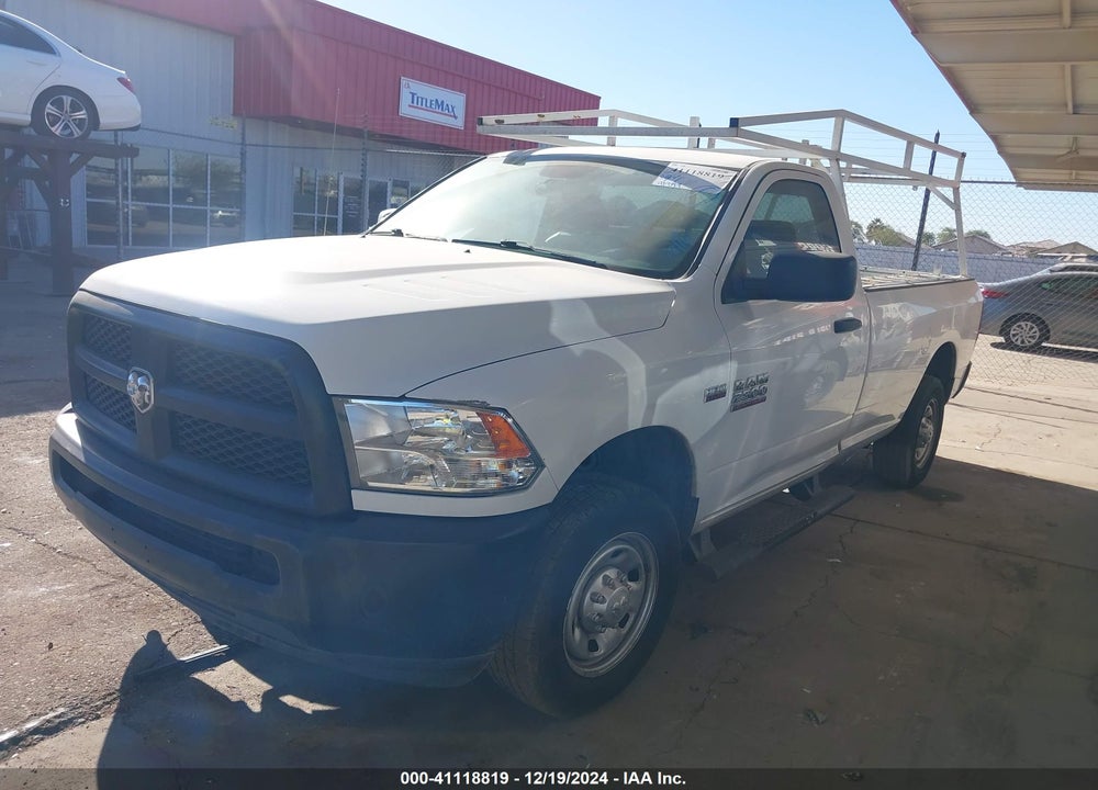 2018 RAM 2500 TRADESMAN 4X2 8' BOX VIN: 3C6LR4AT6JG376807