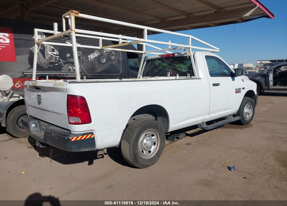 2018 RAM 2500 TRADESMAN 4X2 8' BOX VIN: 3C6LR4AT6JG376807