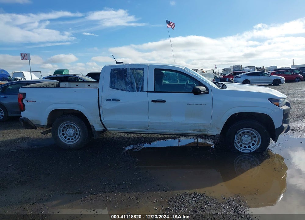 2023 CHEVROLET COLORADO 4WD SHORT BOX WT VIN: 1GCGTBEC7P1157663