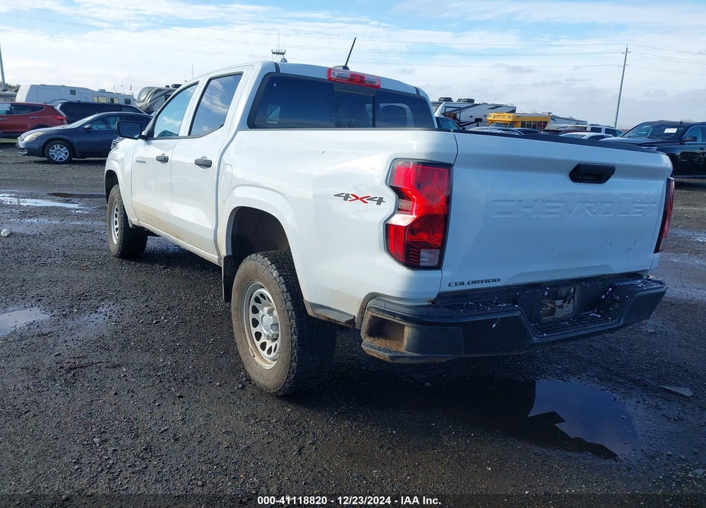 2023 CHEVROLET COLORADO 4WD SHORT BOX WT VIN: 1GCGTBEC7P1157663