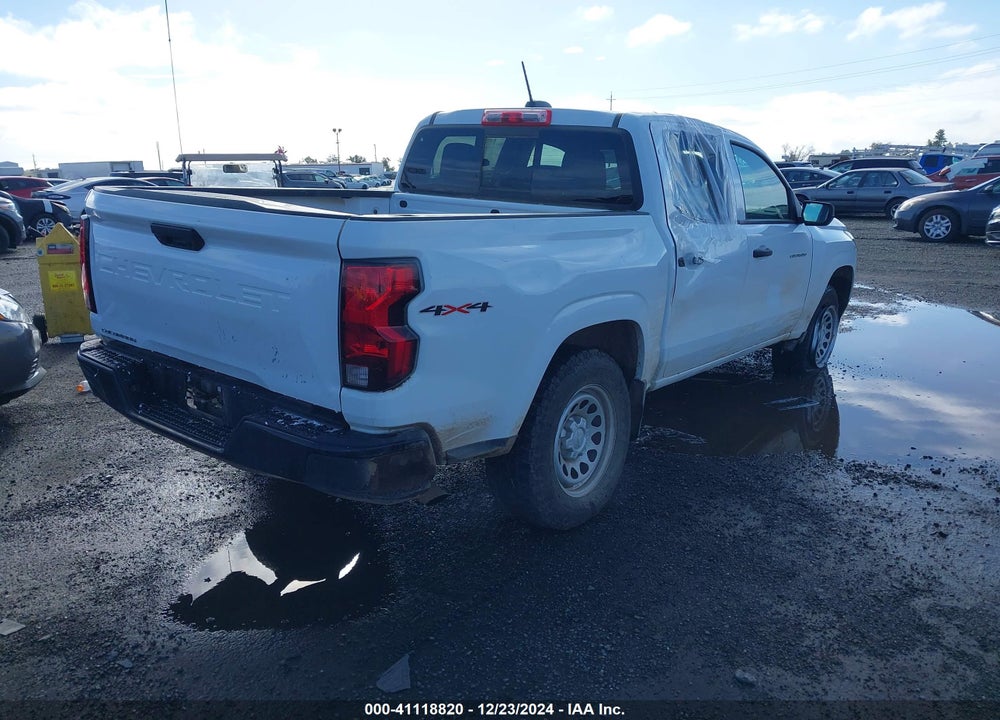 2023 CHEVROLET COLORADO 4WD SHORT BOX WT VIN: 1GCGTBEC7P1157663