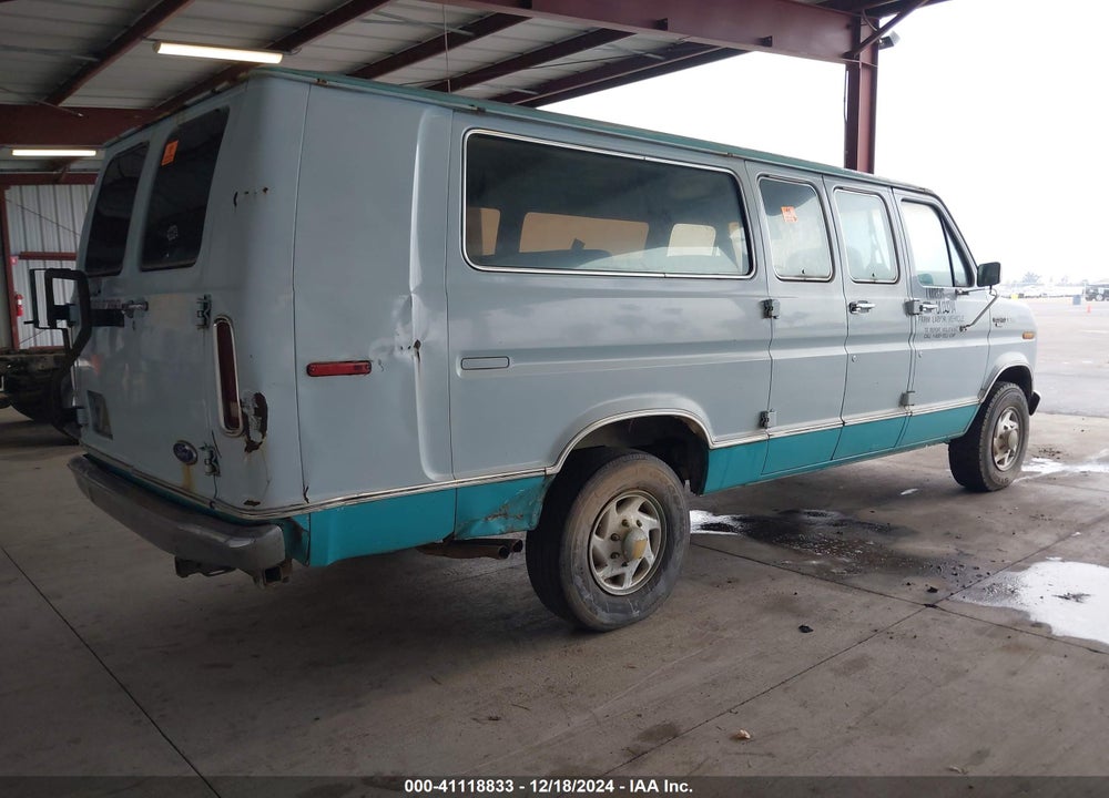 1987 FORD ECONOLINE E350 SUPER DUTY VAN VIN: 1FTJS35H8HHB71767