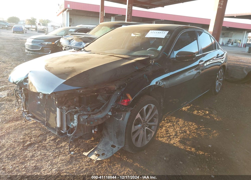 2014 HONDA ACCORD SPORT VIN: 1HGCR2F55EA254355