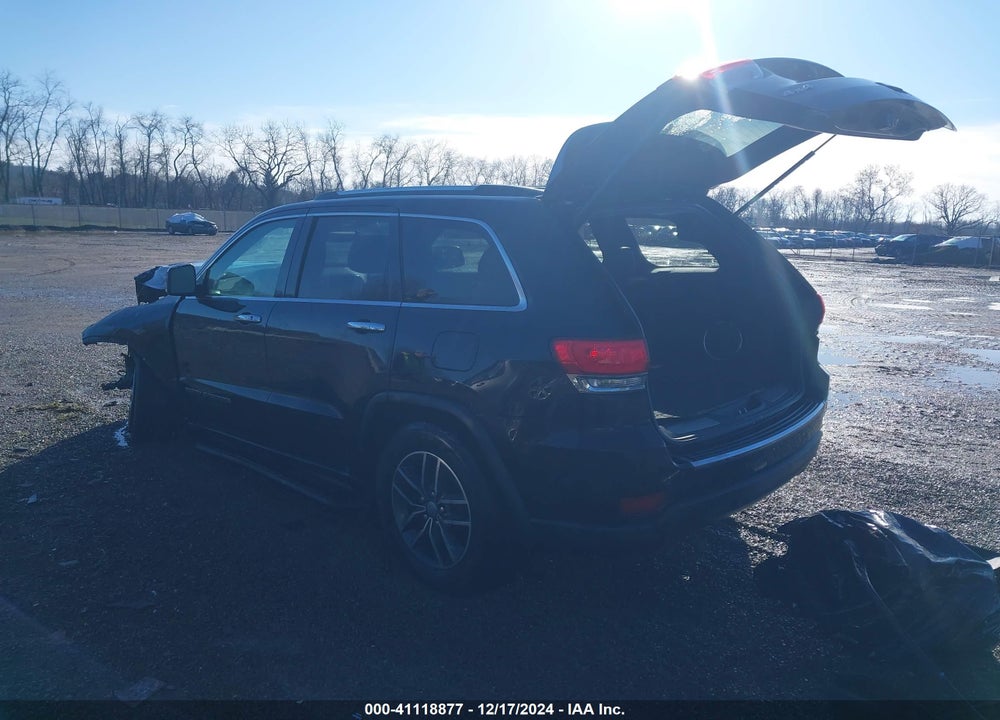 2017 JEEP GRAND CHEROKEE LIMITED 4X4 VIN: 1C4RJFBG2HC623700