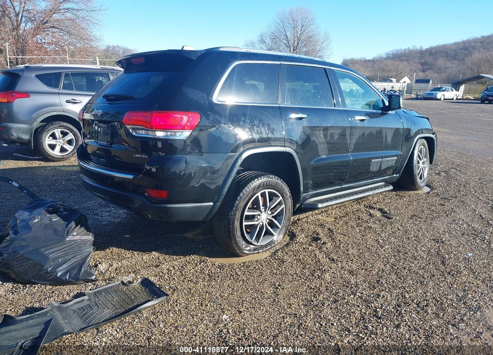 2017 JEEP GRAND CHEROKEE LIMITED 4X4 VIN: 1C4RJFBG2HC623700