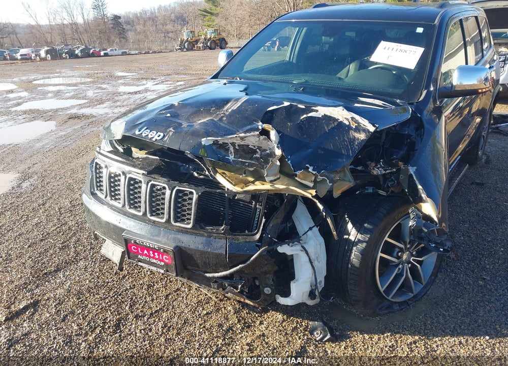 2017 JEEP GRAND CHEROKEE LIMITED 4X4 VIN: 1C4RJFBG2HC623700