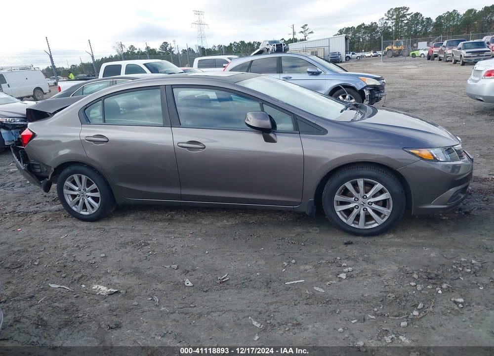 2012 HONDA CIVIC EX VIN: 2HGFB2F87CH567062