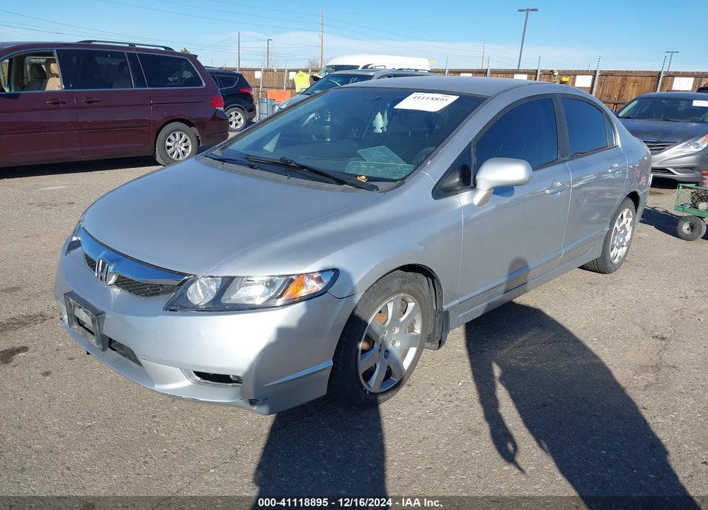 2010 HONDA CIVIC LX VIN: 19XFA1F53AE042865