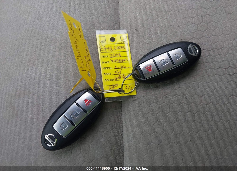 2014 NISSAN JUKE SV VIN: JN8AF5MV6ET482005