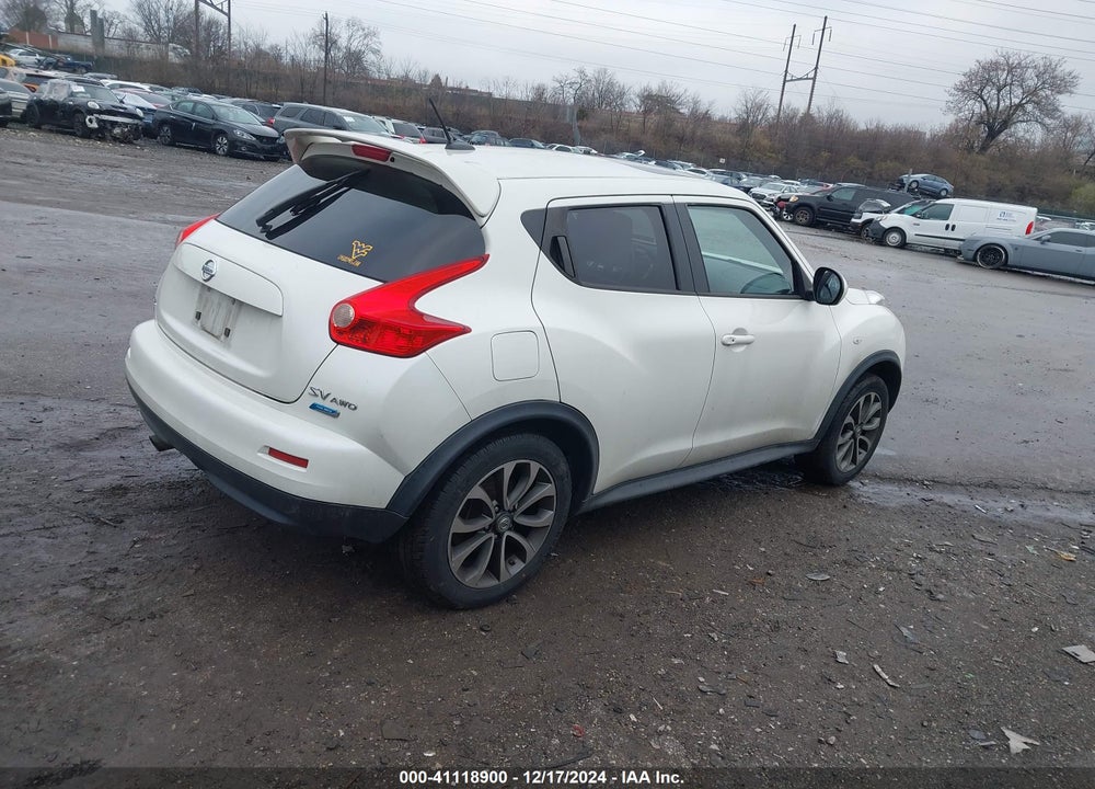 2014 NISSAN JUKE SV VIN: JN8AF5MV6ET482005