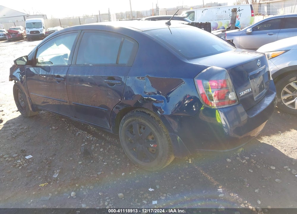 2008 NISSAN SENTRA 2.0S VIN: 3N1AB61E98L646697