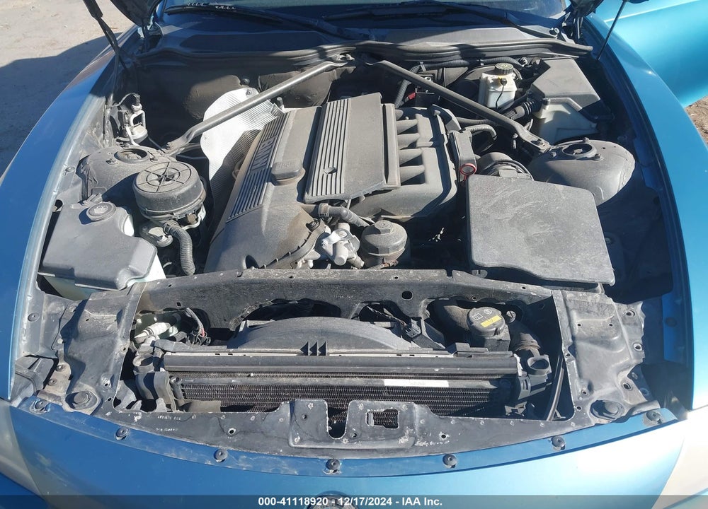 2003 BMW Z4 3.0I VIN: 4USBT53403LU03128