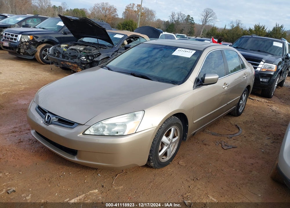 2005 HONDA ACCORD 2.4 EX VIN: 1HGCM567X5A005289