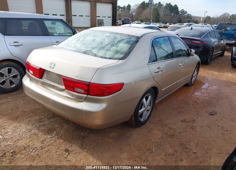 2005 HONDA ACCORD 2.4 EX VIN: 1HGCM567X5A005289