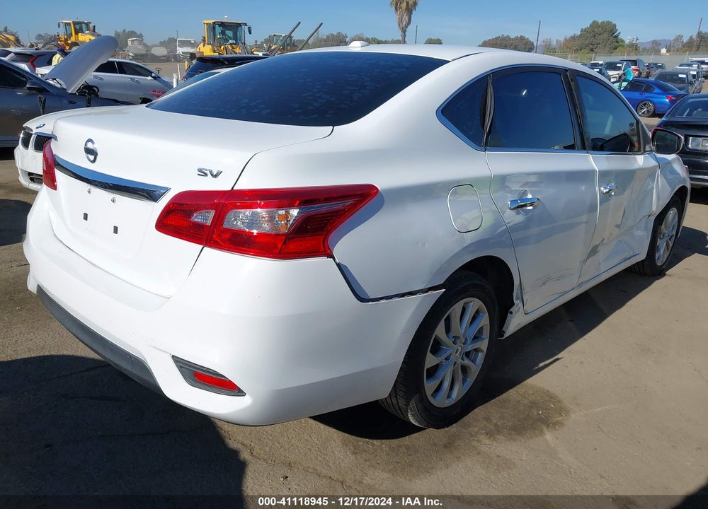 2018 NISSAN SENTRA SV VIN: 3N1AB7AP6JY304852