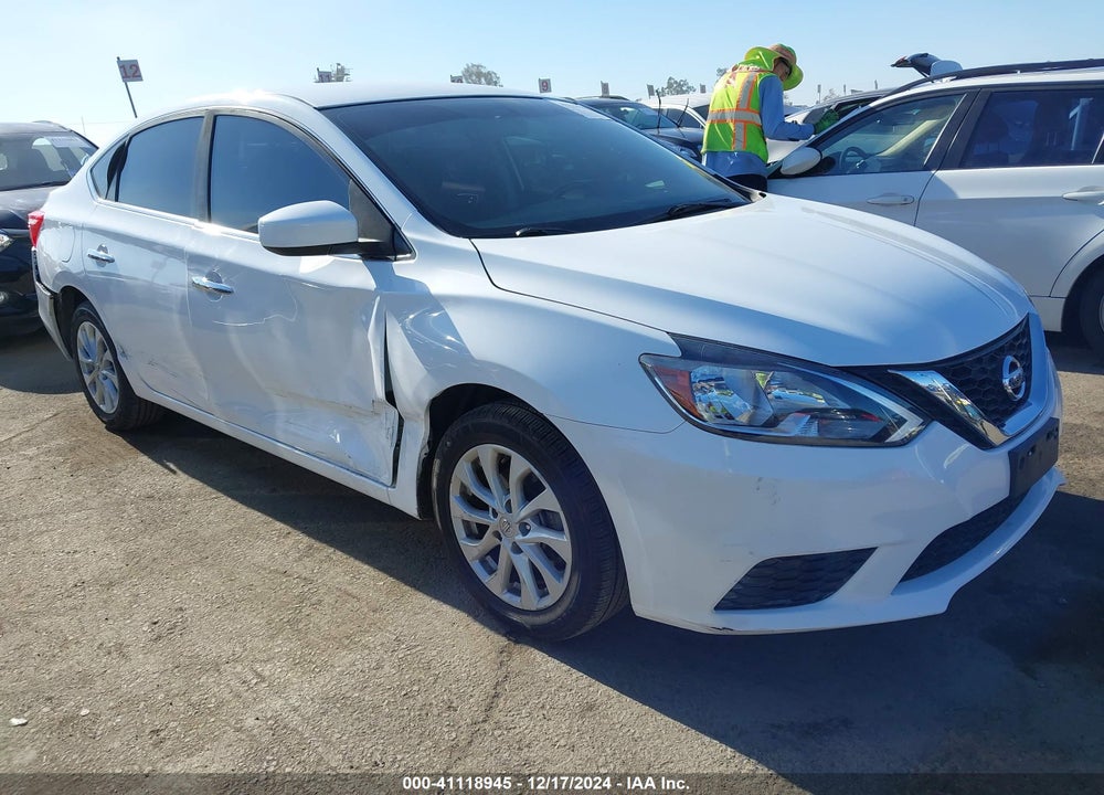 2018 NISSAN SENTRA SV VIN: 3N1AB7AP6JY304852