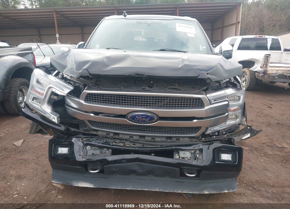 2018 FORD F-150 PLATINUM VIN: 1FTEW1E57JFB80123