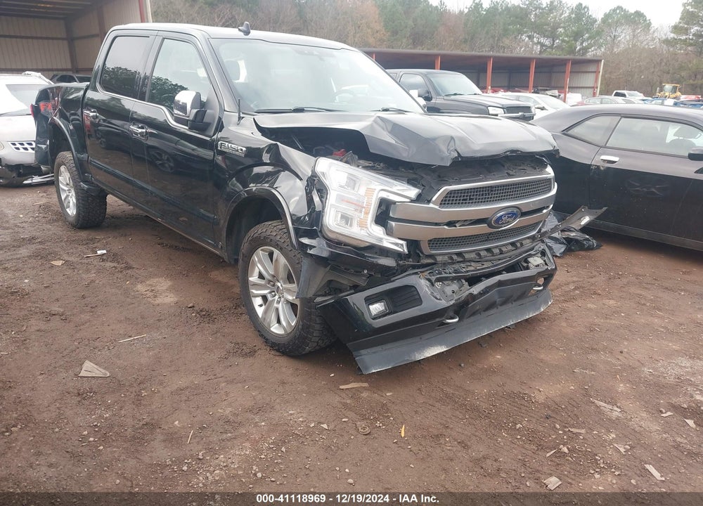 2018 FORD F-150 PLATINUM VIN: 1FTEW1E57JFB80123