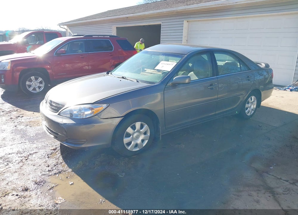 2002 TOYOTA CAMRY LE VIN: 4T1BE32K62U595454