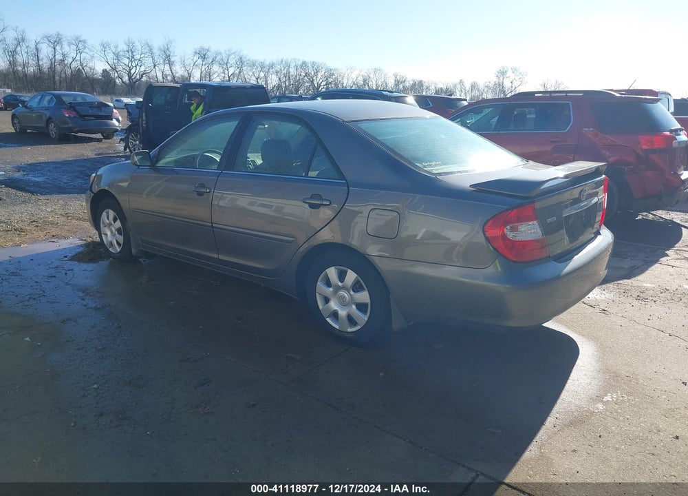 2002 TOYOTA CAMRY LE VIN: 4T1BE32K62U595454