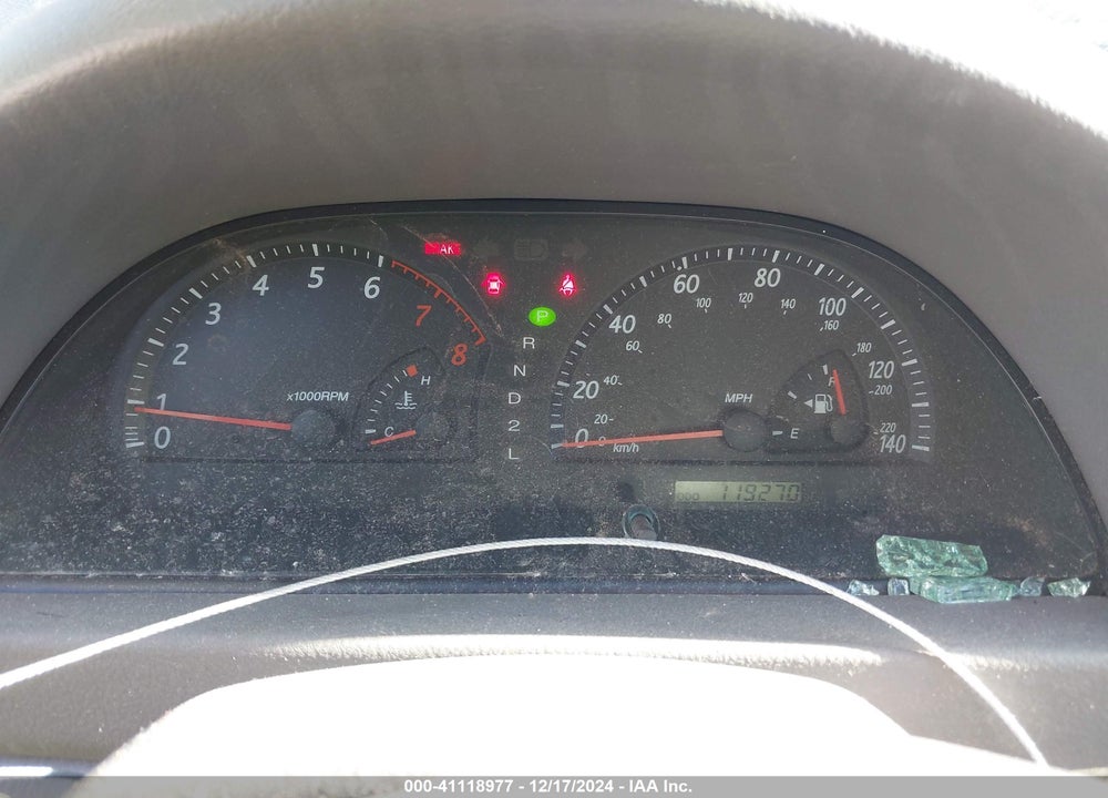 2002 TOYOTA CAMRY LE VIN: 4T1BE32K62U595454