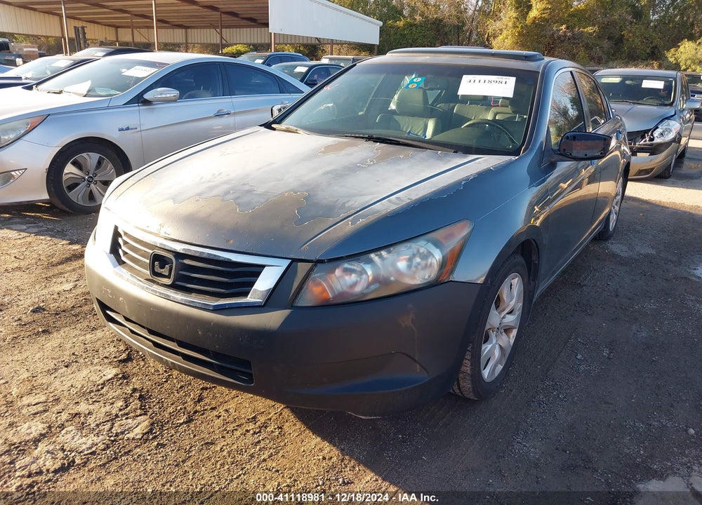 2008 HONDA ACCORD 2.4 EX-L VIN: JHMCP26878C002192