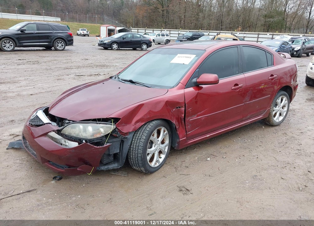 2008 MAZDA 3 S GRAND TOURING VIN: JM1BK323381179393