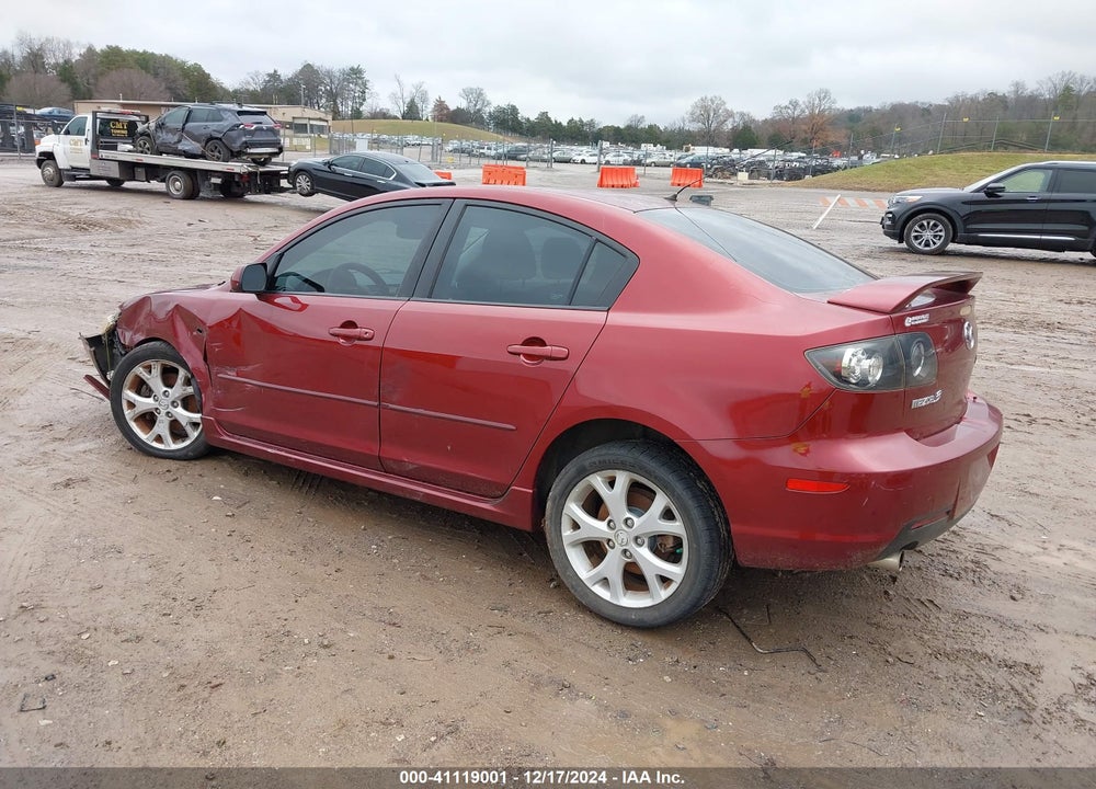 2008 MAZDA 3 S GRAND TOURING VIN: JM1BK323381179393