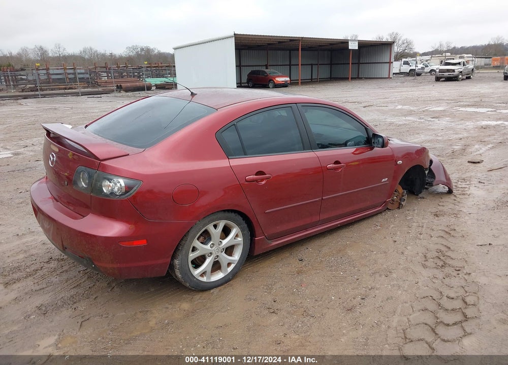 2008 MAZDA 3 S GRAND TOURING VIN: JM1BK323381179393