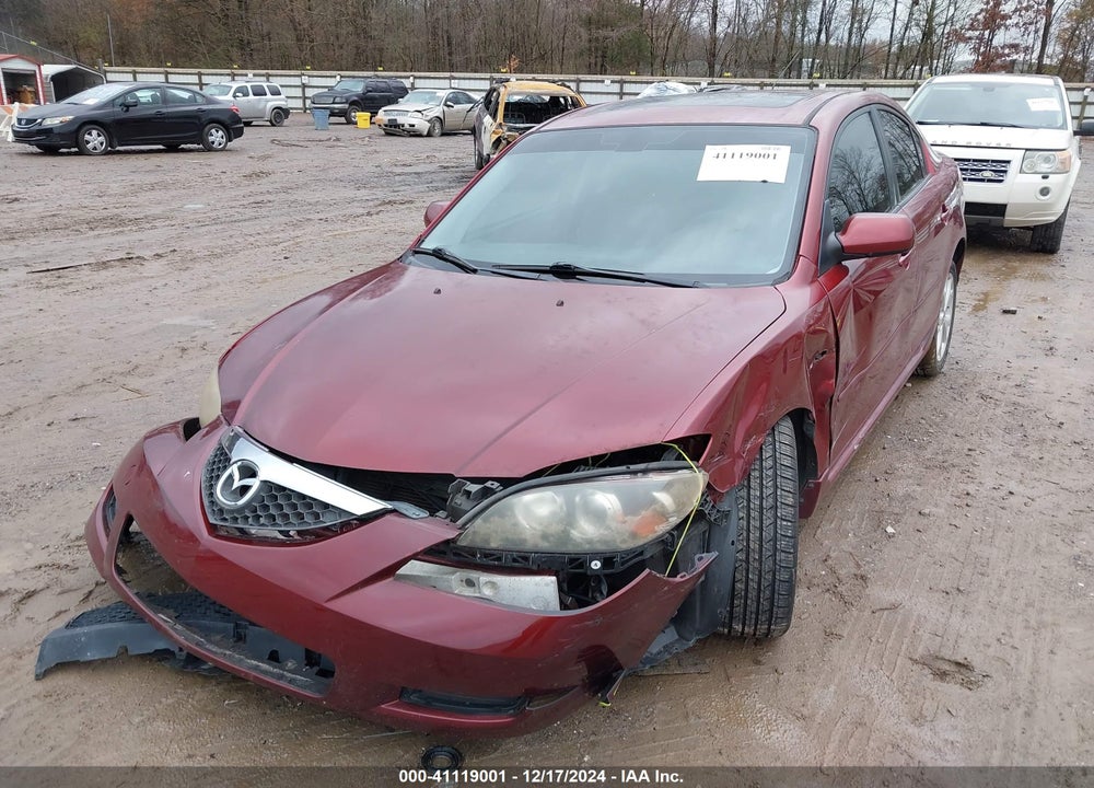 2008 MAZDA 3 S GRAND TOURING VIN: JM1BK323381179393