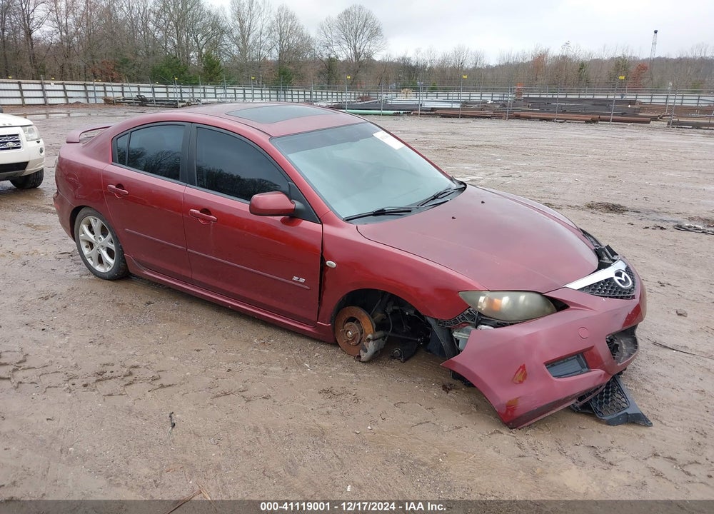 2008 MAZDA 3 S GRAND TOURING VIN: JM1BK323381179393