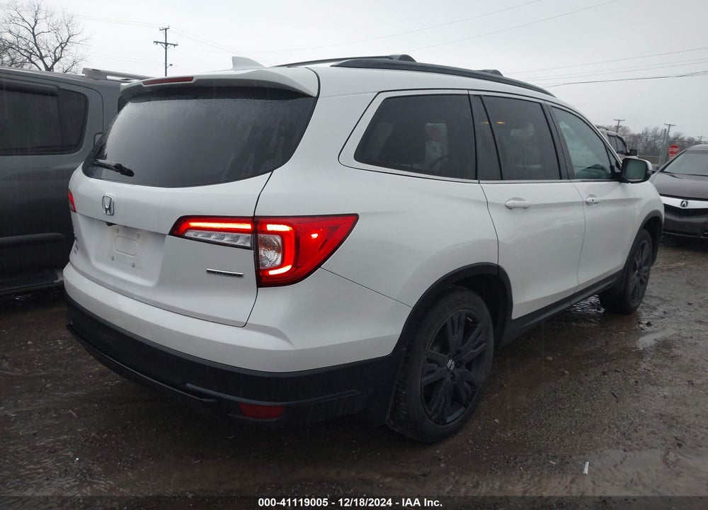 2022 HONDA PILOT 2WD SPECIAL EDITION VIN: 5FNYF5H29NB020776