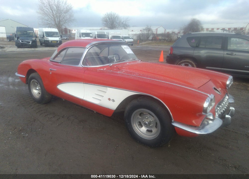 1960 CHEVROLET CORVETTE VIN: 00867S105161