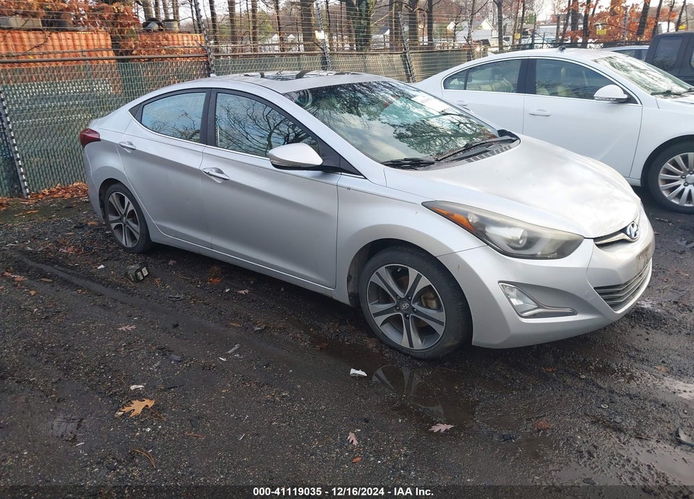 2014 HYUNDAI ELANTRA SPORT VIN: KMHDH4AH9EU161464