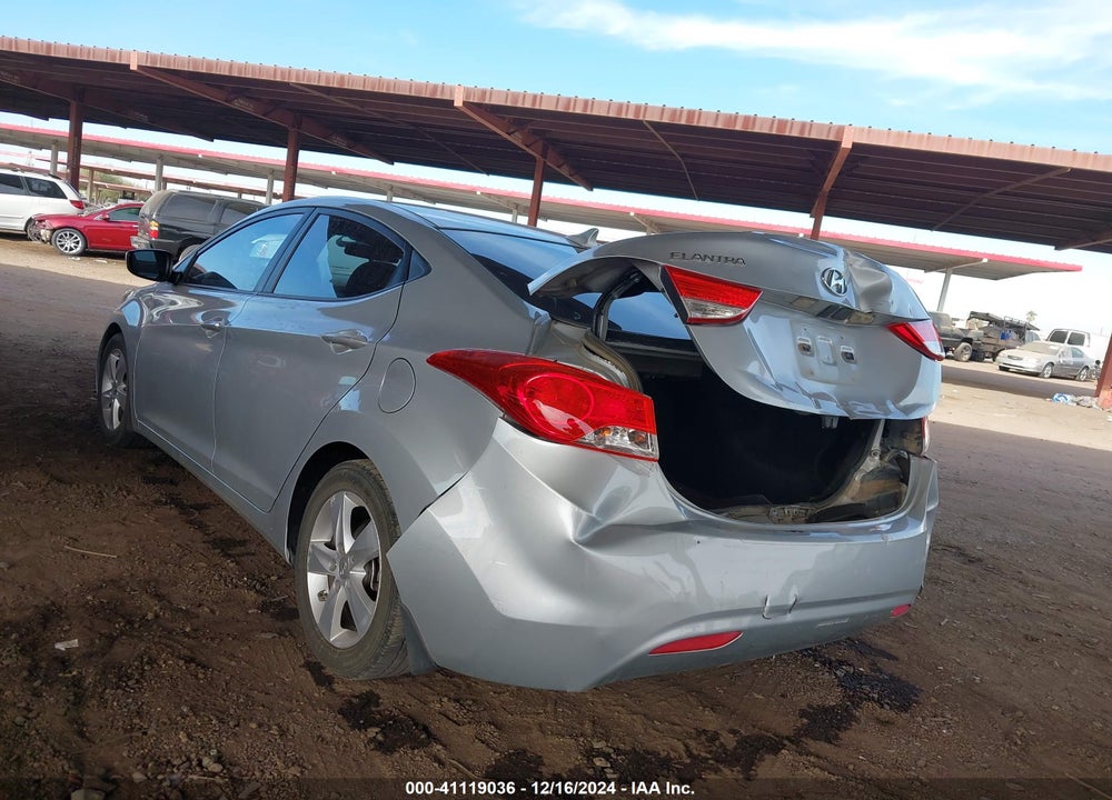 2013 HYUNDAI ELANTRA GLS VIN: 5NPDH4AE9DH303508