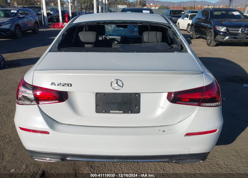 2020 MERCEDES-BENZ A 220 VIN: WDD3G4EB3LW038646